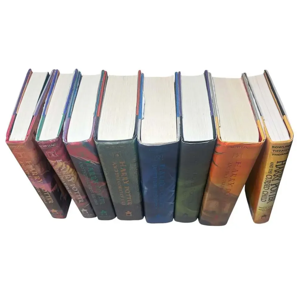Harry Potter 8-Book Hardcover Box Set Collection by J.K. Rowling